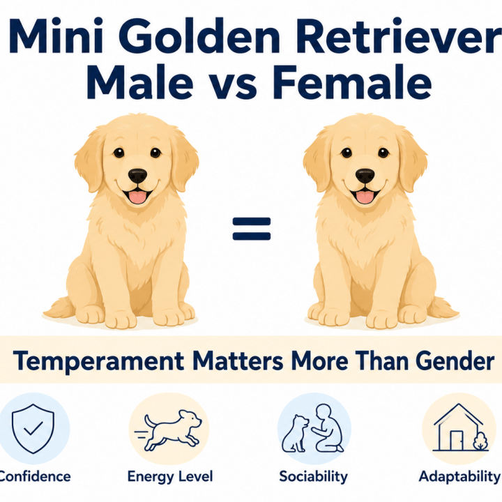 Mini Golden Retriever Male vs Female